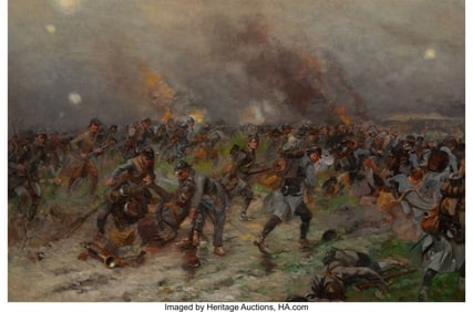 27073&colon; Raoul Joseph Arus &lpar;French&comma; 1848-1921&rpar; French cou