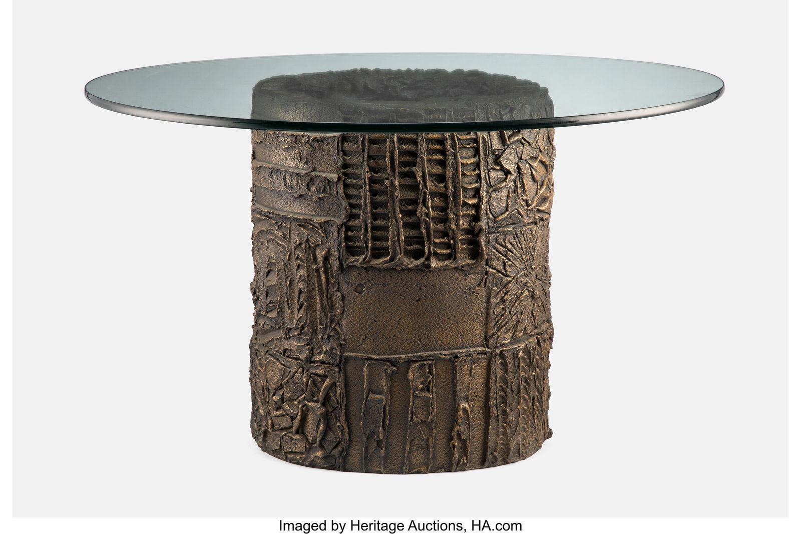 Paul Evans Sculpted Dining Table, circa 1970 Pau (1 of 5)