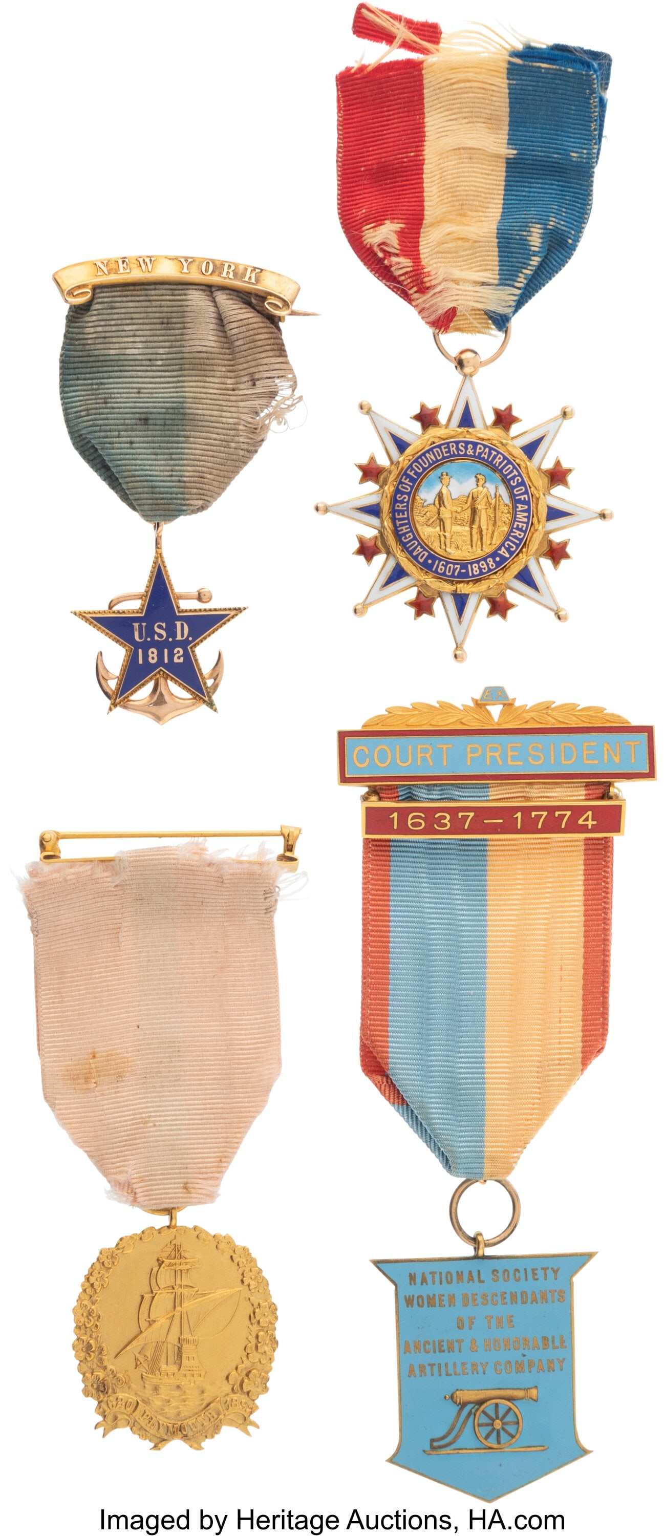 A Collection of Four American Women's Patriotic (1 of 2)