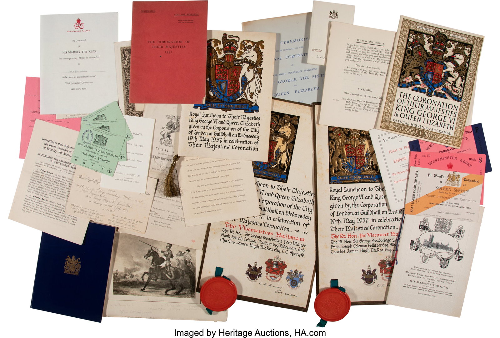 A Large Collection of Coronation Ephemera, 20th (1 of 1)