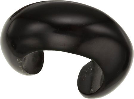 Patricia Von Musulin BL Ebony Cuff: Patricia Von Musulin BL Ebony Cuff Very Good Condition4" Width x 3" Leng