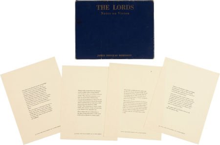 The Doors' Jim Morrison The Lords Notes On Visio: The Doors' Jim Morrison The Lords Notes On Vision Limited E