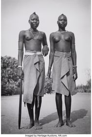 39047&colon; George Rodger &lpar;British&comma; 1908-1995&rpar; Dinka Girls&comma; 