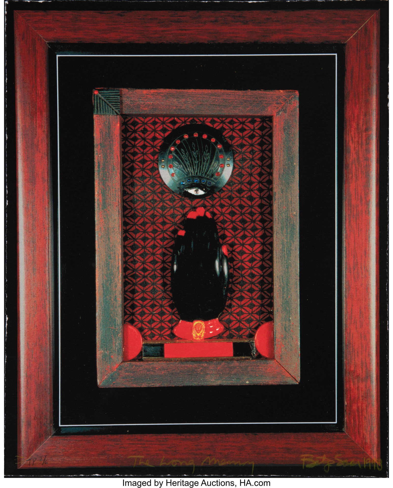 Betye Saar (b. 1926) The Long Memory, 1998 Scree: Betye Saar (b. 1926) The Long Memory, 1998 Screenprint in colors on paper 14-3/4 x 11-3/4 inches (37.5 x 29.8 cm) (sheet) T.P&pe