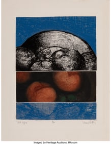 41050&colon; Liliana Porter &lpar;b&period; 1941&rpar; Still Life II Intaglio 