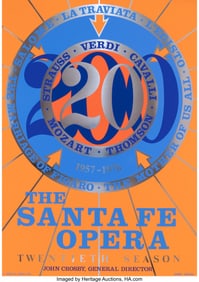 41014&colon; Robert Indiana &lpar;1928-2018&rpar; The Santa Fe Opera&comma; 1