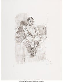 41040&colon; Paula Figueiroa Rego &lpar;1935-2022&rpar; Girl Reading&comma; 2
