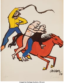 41053&colon; Alexander Calder &lpar;1898-1976&rpar; Flight from Tyranny
