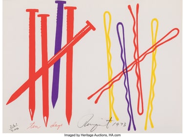 41018&colon; James Rosenquist &lpar;1933-2017&rpar; Ten Days&comma; from The 
