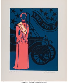 41011&colon; Robert Indiana &lpar;1928-2018&rpar; Mother of Us All &lpar;com