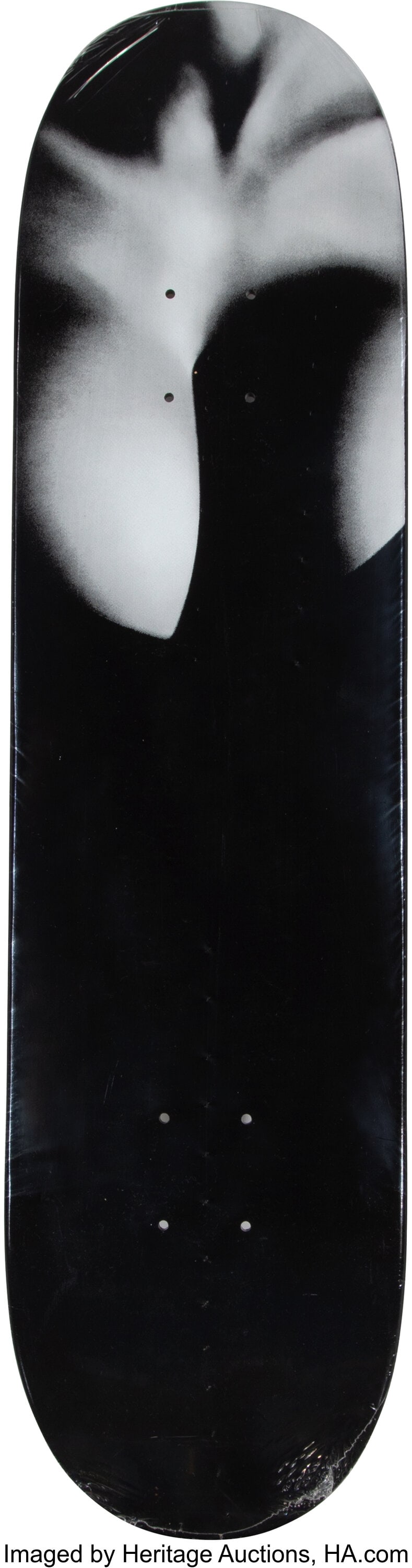 Supreme X Robert Longo Cleavage, 2011 Offset lit: Supreme X Robert Longo Cleavage, 2011 Offset lithograph in colors on skate deck 32 x 8 inches (81.3 x 20.3 cm) Stamped on the reverse Produced by Supreme, New York