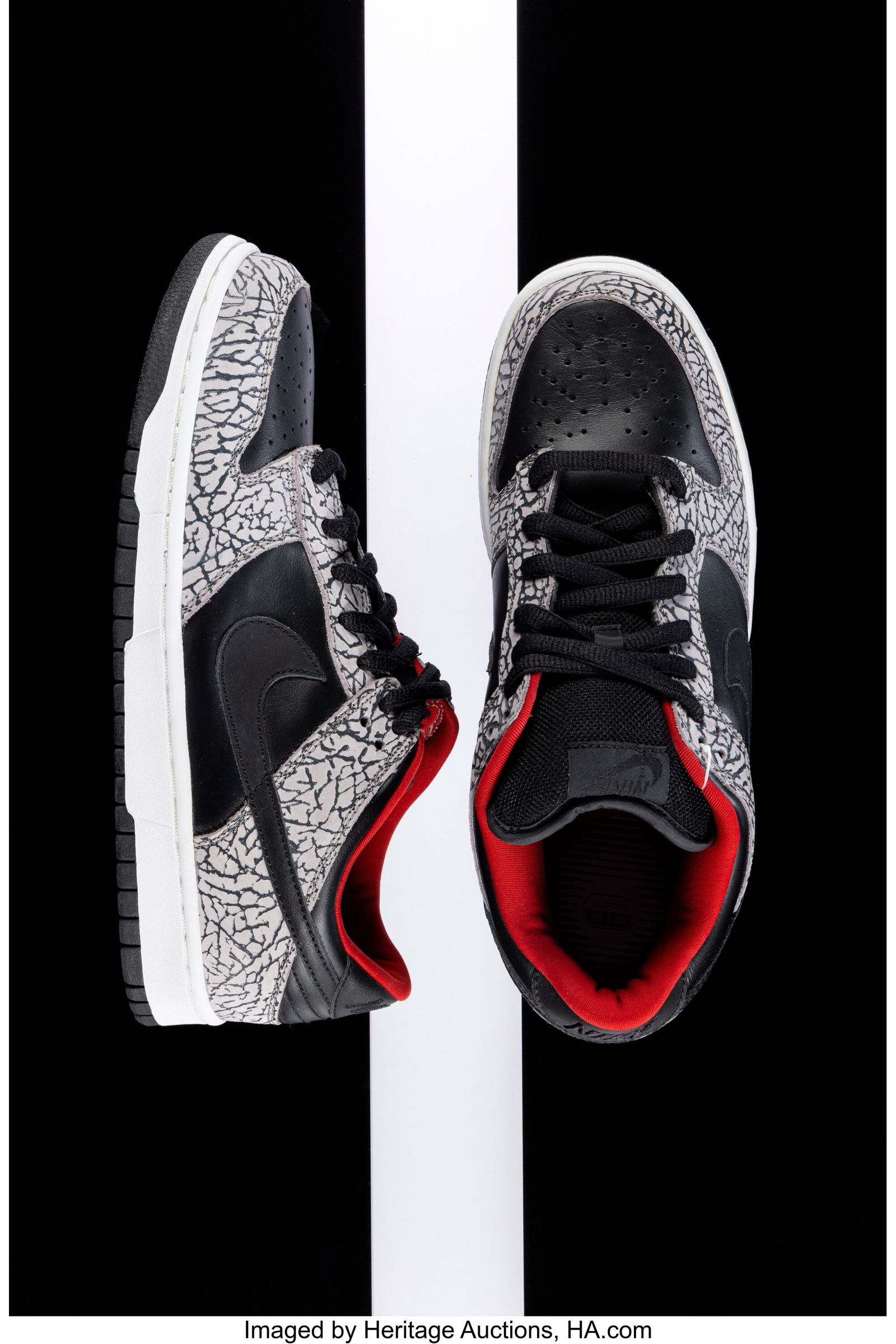 Nike x Supreme 'Black Cement' Dunk SB Low, 2002 (1 of 7)