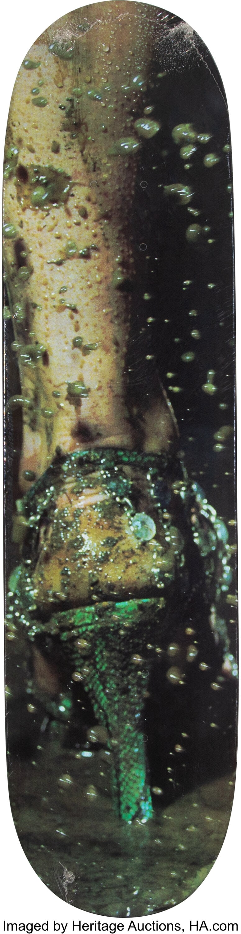 Supreme X Marilyn Minter The Shit Kicker Heels,: Supreme X Marilyn Minter The Shit Kicker Heels, 2008 Screenprint in colors on skate deck 32 x 8 inches (81.3 x 20.3 cm) Stamped on the reverse Produced by Supreme,