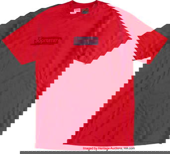Supreme X Andrei Molodkin Donald Trump Box Logo: Supreme X Andrei Molodkin Donald Trump Box Logo, 2003 Fall/Winter Size Large In 2004, Supreme collaborated with conceptual artist Andrei Molodkin on a collection of decks, t-shir