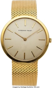 12016&colon; Audemars Piguet&comma; Fine Ref&period; 40154 18k Gold Gent's