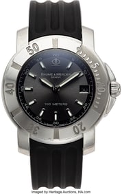 12032&colon; Baume & Mercier Capeland 65420 Quartz Wristwatch