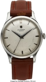 12220&colon; Stainless Steel Universal Geneve Calatrava Style