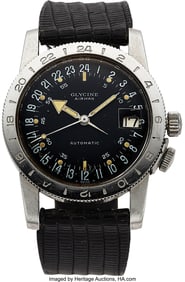 12049&colon; Glycine&comma; Stainless Steel Airman Circa 1970's  Ca