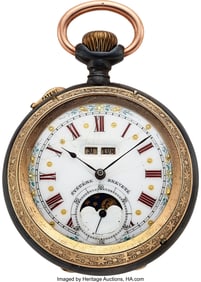 12150&colon; Swiss&comma; Fancy Dial Moon Phase&comma; Jump Day-Date Cale