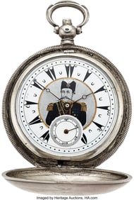 12151&colon; Swiss Turkish Market Key Wind With Shah Portrait