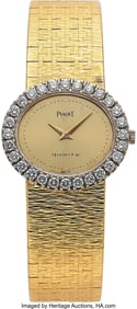 12066&colon; Piaget Ladies Cocktail Watch   Case&colon; 18k yellow 