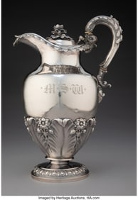 61136&colon; A Rebecca Emes & Edward Barnard I Silver Covered