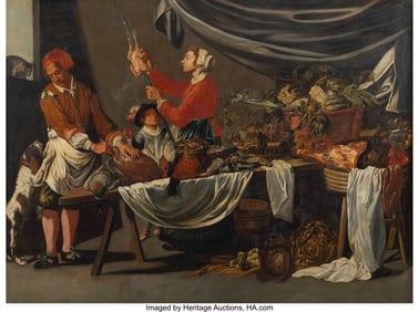 61230&colon; Manner of Frans Snyders &lpar;Flemish&comma; 1579-1657&rpar; Pre