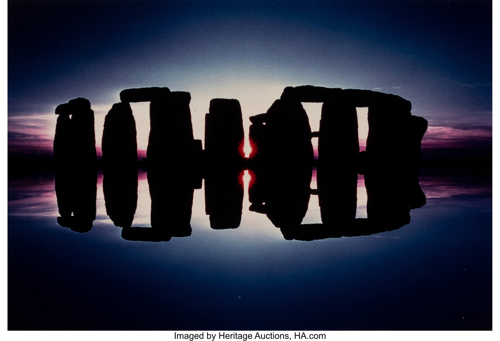 Pete Turner (American, 1934-2017) Stonehenge; Ey: Pete Turner (American, 1934-2017) Stonehenge; Eyeballs (2 works), 1979 Dye coupler and dye bleach prints 13 x 19 inches (33.0 x 48.3 cm) an