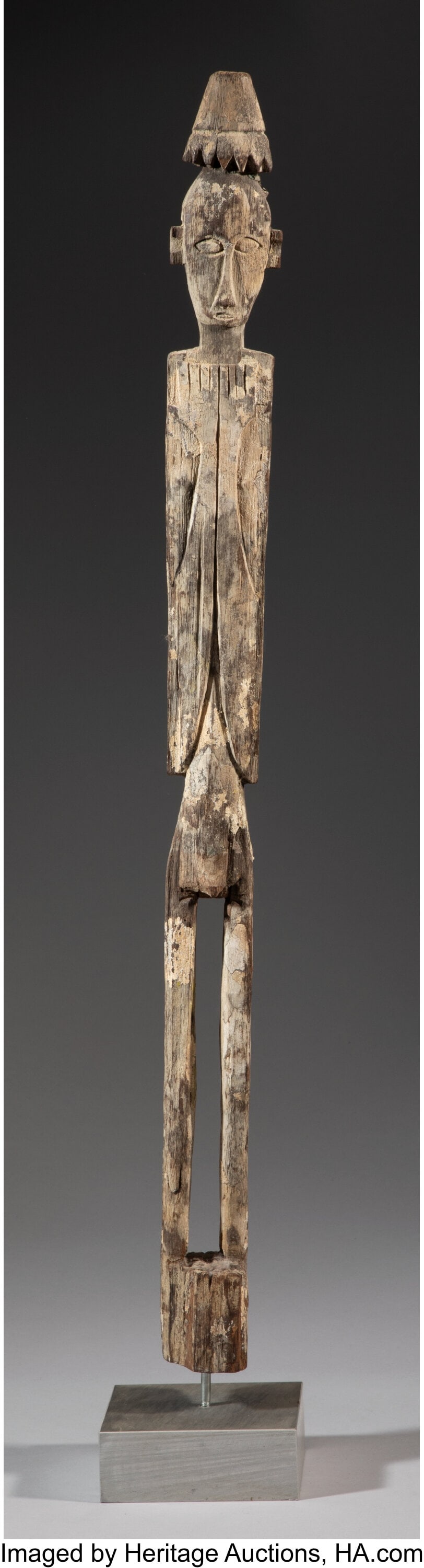 A Dayak Figure    Kalimantan/Borneo, Indonesia, (1 of 2)