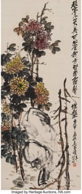 78099&colon; After Wu Changshuo &lpar;Chinese&comma; 1844-1927&rpar; Flowers 