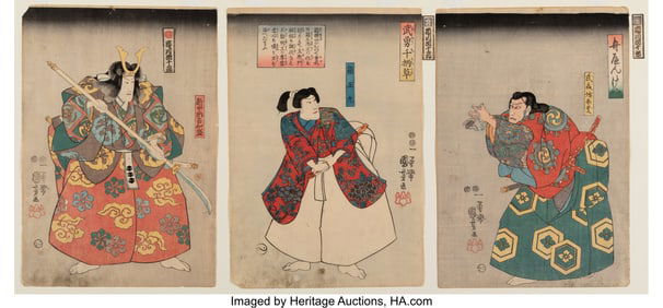 78229&colon; Utagawa Kuniyoshi &lpar;Japanese&comma; 1798-1861&rpar; Actors I