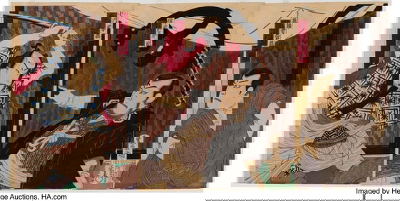 78232&colon; Kunichika Toyohara &lpar;Japanese&comma; 1835-1900&rpar; Kikugor