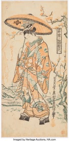 78182&colon; Okumura Masanobu &lpar;Japanese&comma; 1686-1764&rpar; Flower De