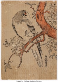 78185&colon; Isoda Kory&umacr;sai &lpar;Japanese&comma; 1735-1810&rpar; Parrot on 