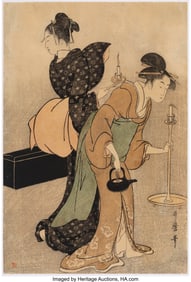 78191&colon; Kitagawa Utamaro &lpar;Japanese&comma; 1753-1806&rpar; Two Bijin