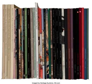 78279&colon; Seventy-one Auction Catalogues and Magazines on 