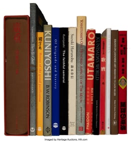 78277&colon; Forty-one Books on Masters of Japanese Woodblock