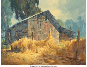 46130&colon; Ralph Love &lpar;American&comma; 1907-1992&rpar; Golden Straw Oi