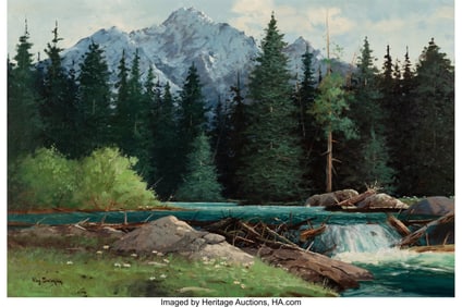46089&colon; Ray Swanson &lpar;American&comma; 1937-2004&rpar; Beaver Dam Oil