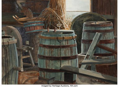 46137&colon; Ray Swanson &lpar;American&comma; 1937-2004&rpar; Barrell Maker&comma;