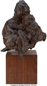 46119&colon; George Carlson &lpar;American&comma; b&period; 1940&rpar; Mother and Ch