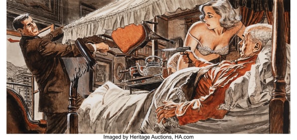 18034&colon; Gil Cohen &lpar;American&comma; 20th Century&rpar; Two Dolls Bef