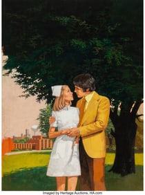 18099&colon; American Artist &lpar;20th Century&rpar; A Nurse's New Lov