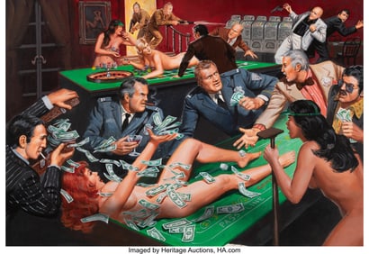 18037&colon; Samson Pollen &lpar;American&comma; 20th Century&rpar; The Mob's