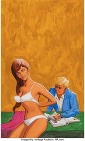 18039&colon; American Artist &lpar;20th Century&rpar; Teacher's Pet Gou