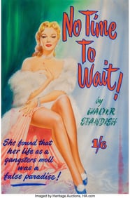 18042&colon; British Artist &lpar;20th Century&rpar; No Time to Wait pa