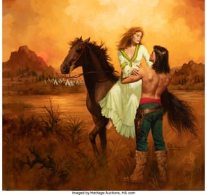 18081&colon; Robert Maguire &lpar;American&comma; 1921-2005&rpar; Cheyenne Am