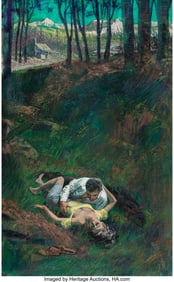 18083&colon; American Artist &lpar;20th Century&rpar; Mountainside Roma