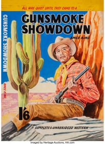 18052&colon; Kingsley Sutton &lpar;British&comma; 1907-1976&rpar; Gunsmoke Sh