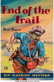 18054&colon; British Artist &lpar;20th Century&rpar; End of the Trail p